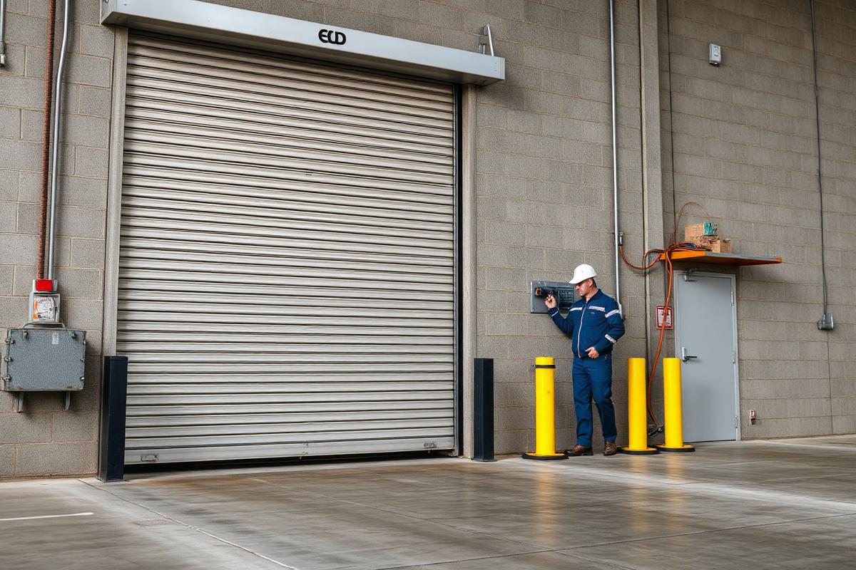 Commercial Installation service performed by a Precision Garage Repair technician in Orlando, Florida