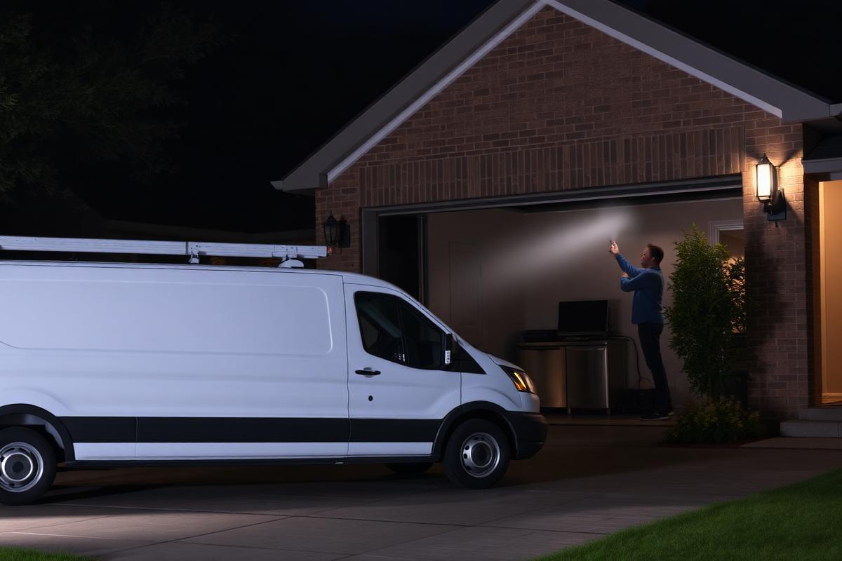 24/7 Emergency Service service performed by a Precision Garage Repair technician in Orlando, Florida