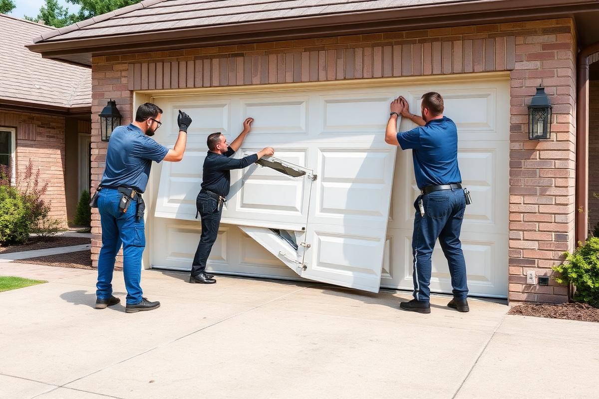 Panel Repair & Replacement service performed by a Precision Garage Repair technician in Orlando, Florida
