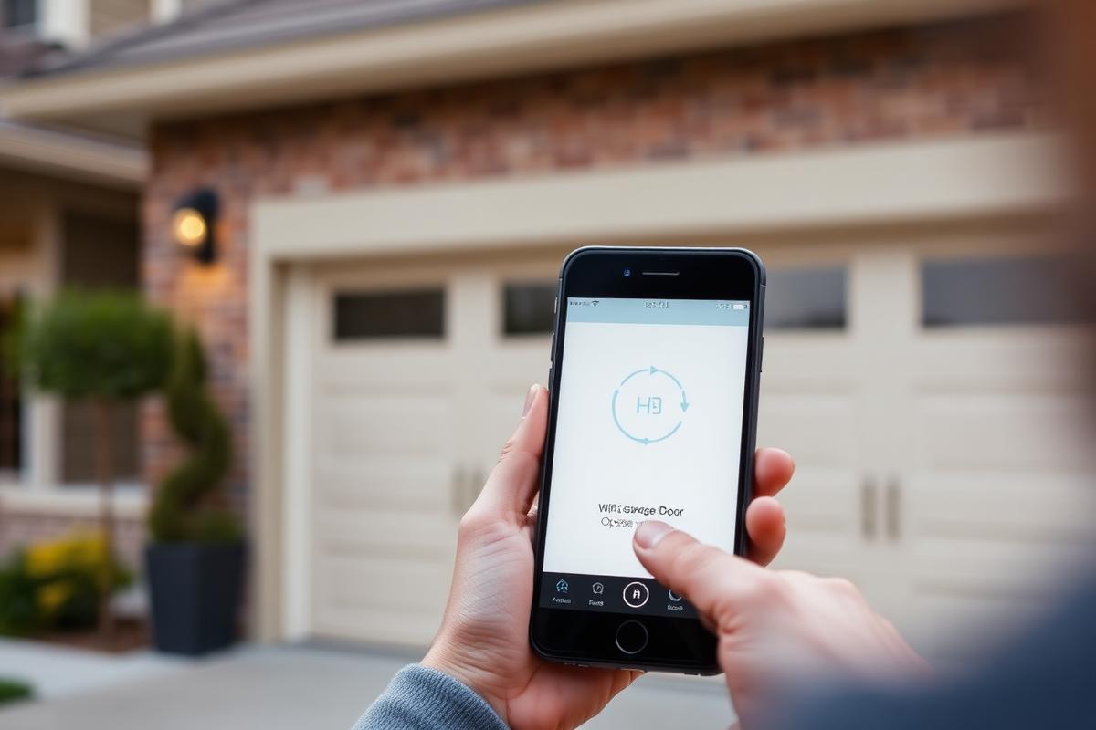 Smart Wi-Fi Openers service performed by a Precision Garage Repair technician in Orlando, Florida